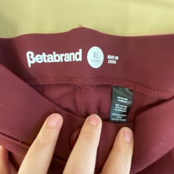 Betabrand Trousers SZ XL Long - Picture 8 of 10